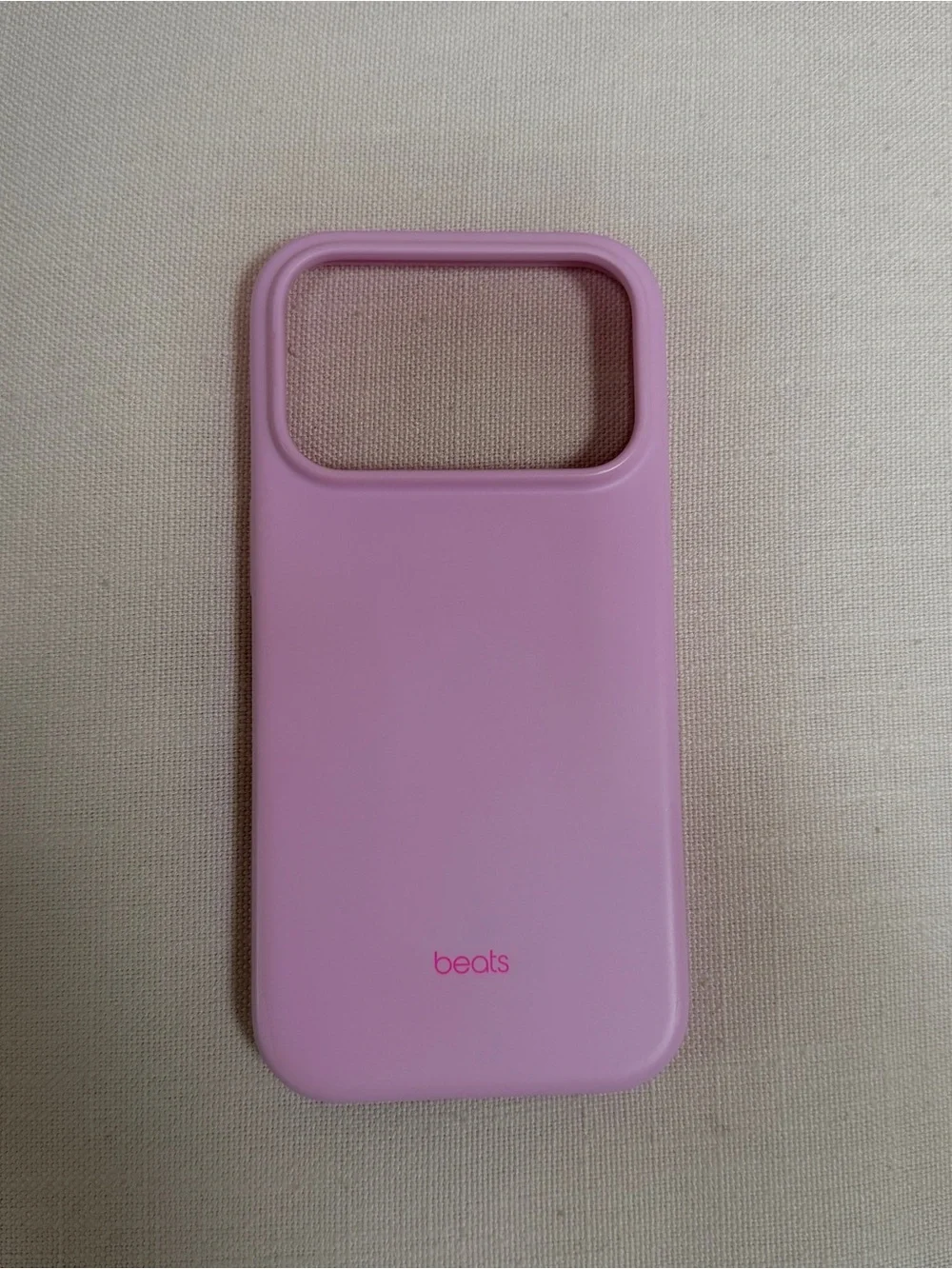 Beats iPhone 17 Pro case in pink